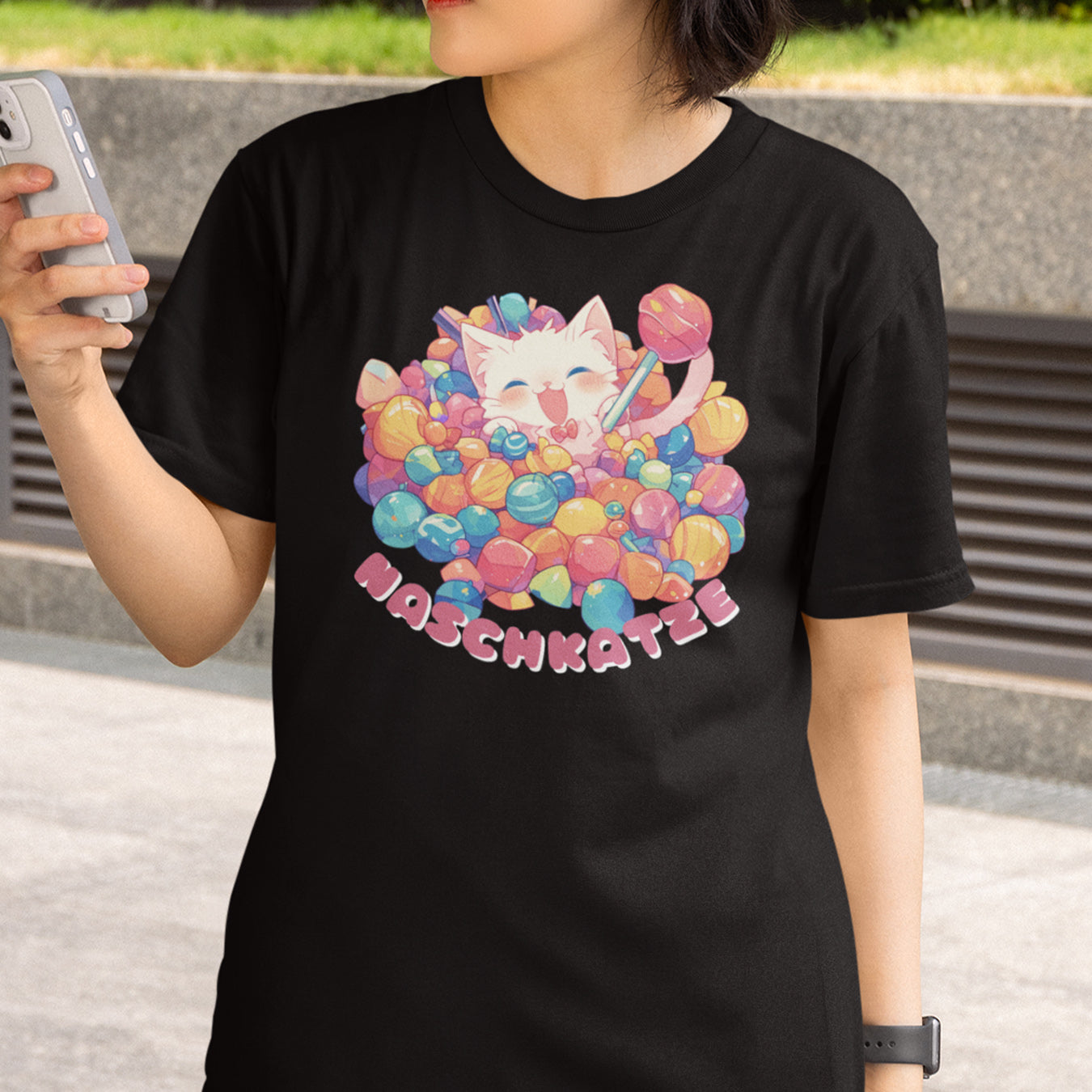 Naschkatze T-Shirt