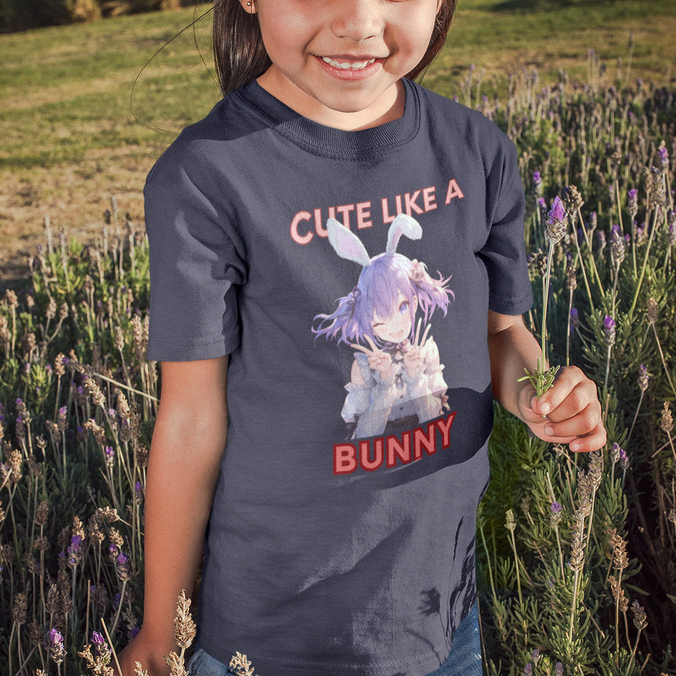 Cute like a Bunny Kinder T-Shirt