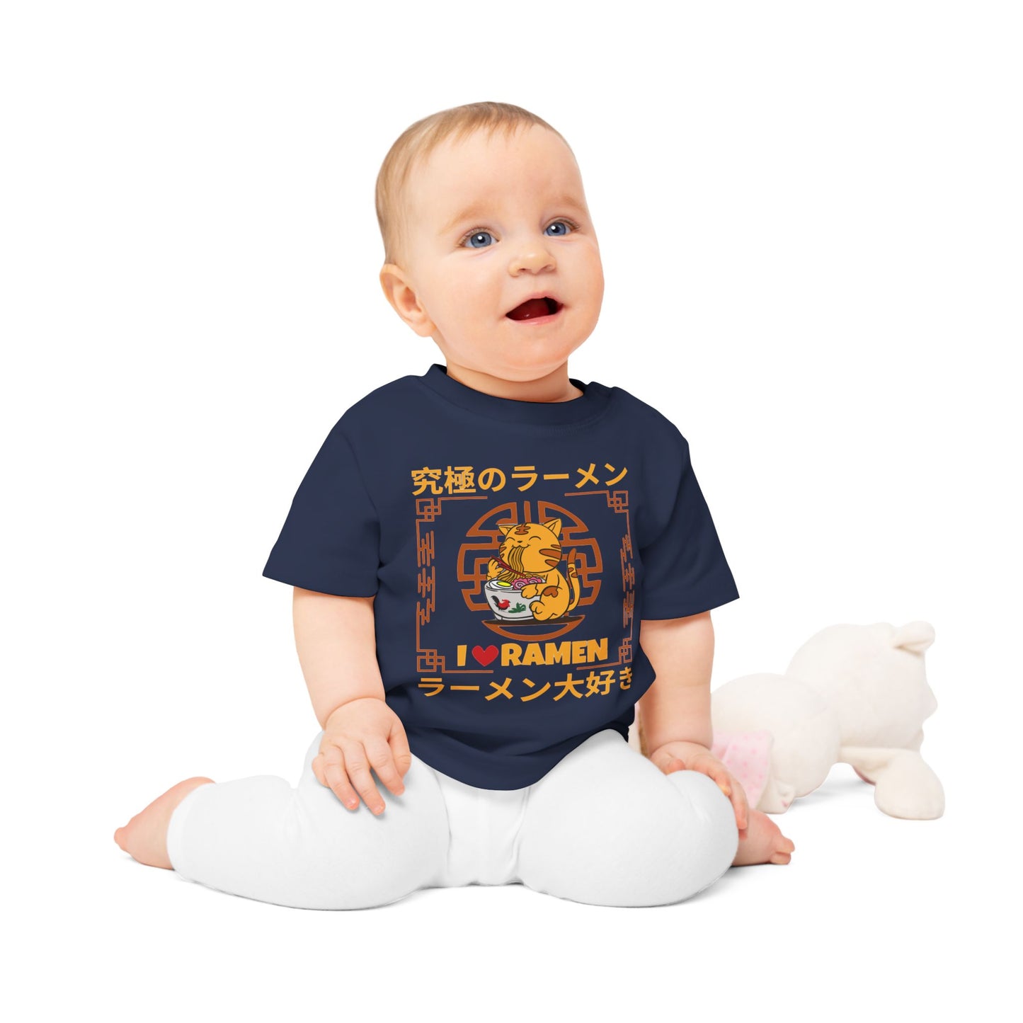 Love Ramen Katze Baby T-Shirt