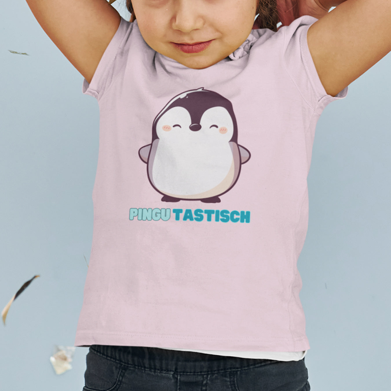 Happy Pinguin Kinder T-Shirt