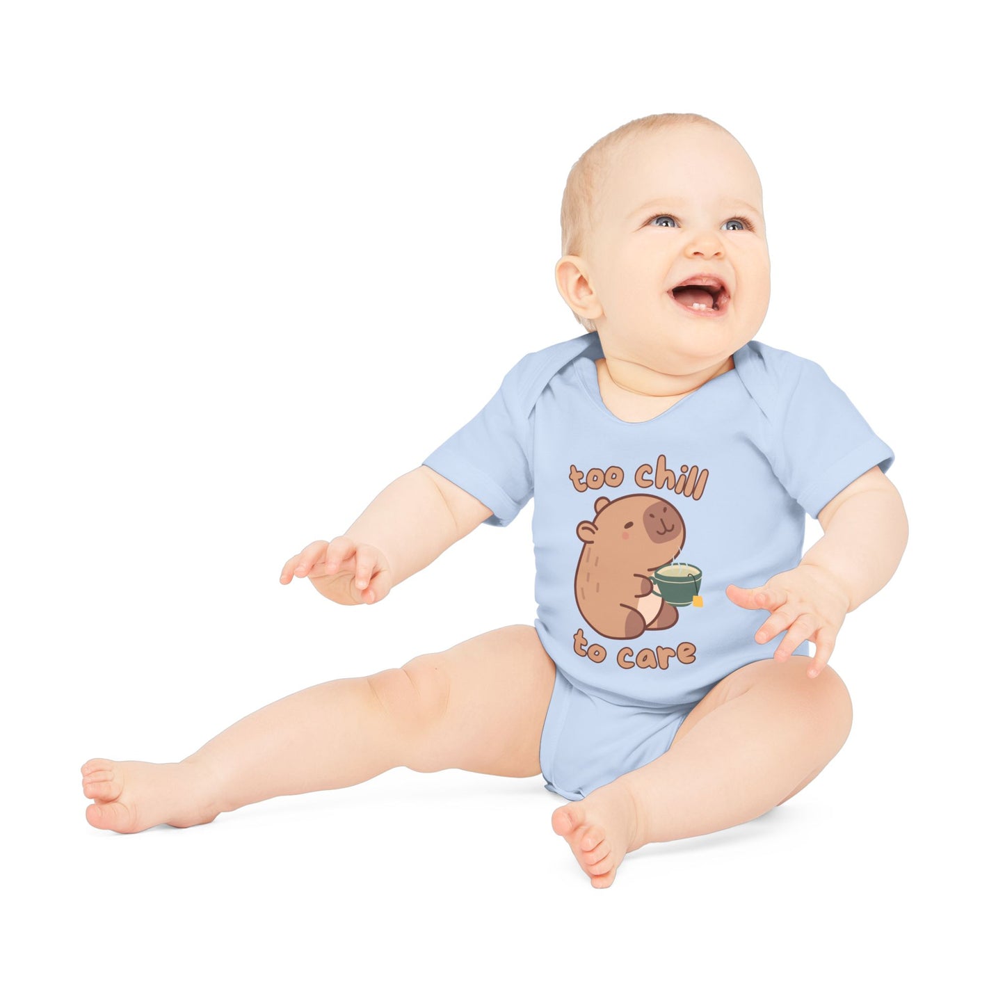 Capybara mit Tee Kurzarm Body