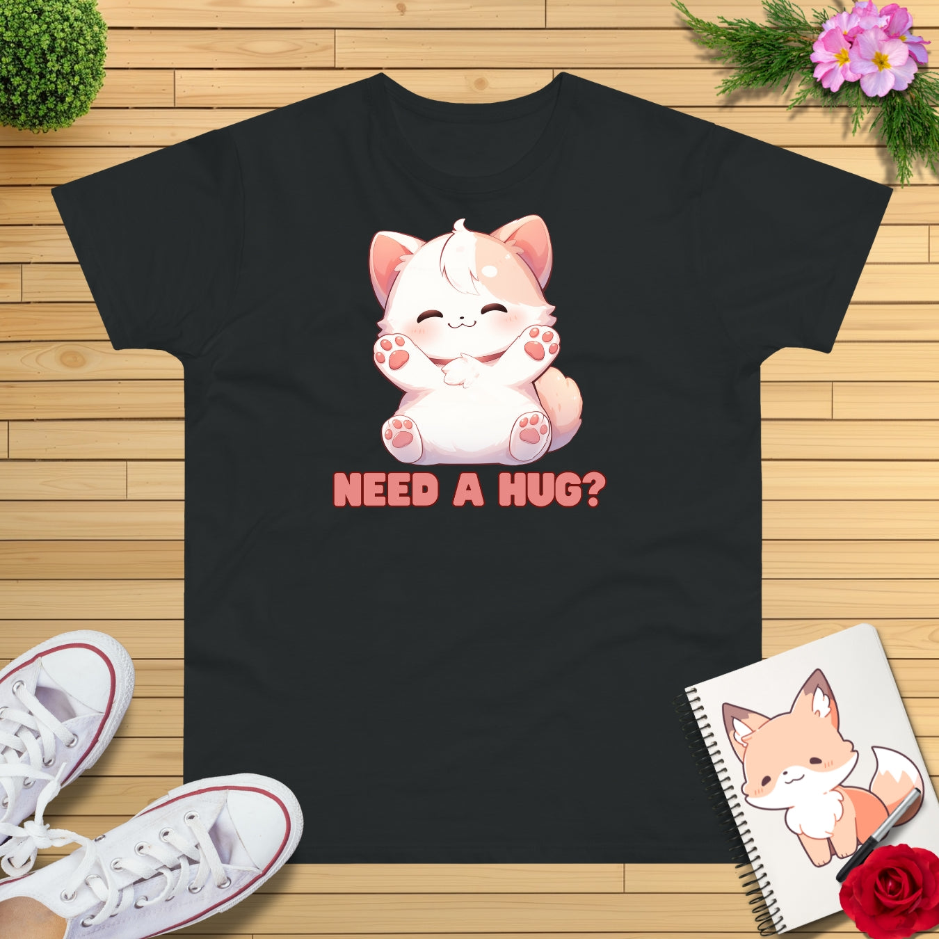 Katze need a hug T-Shirt