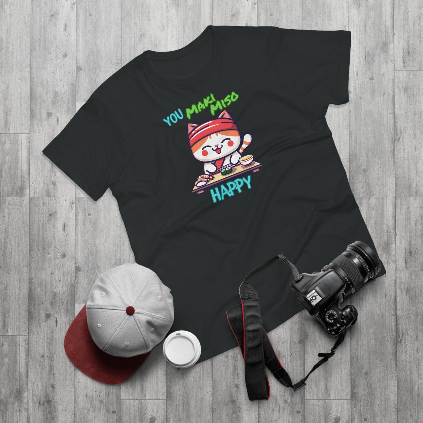 Sushi "YOU MAKI MISO HAPPY" T-Shirt