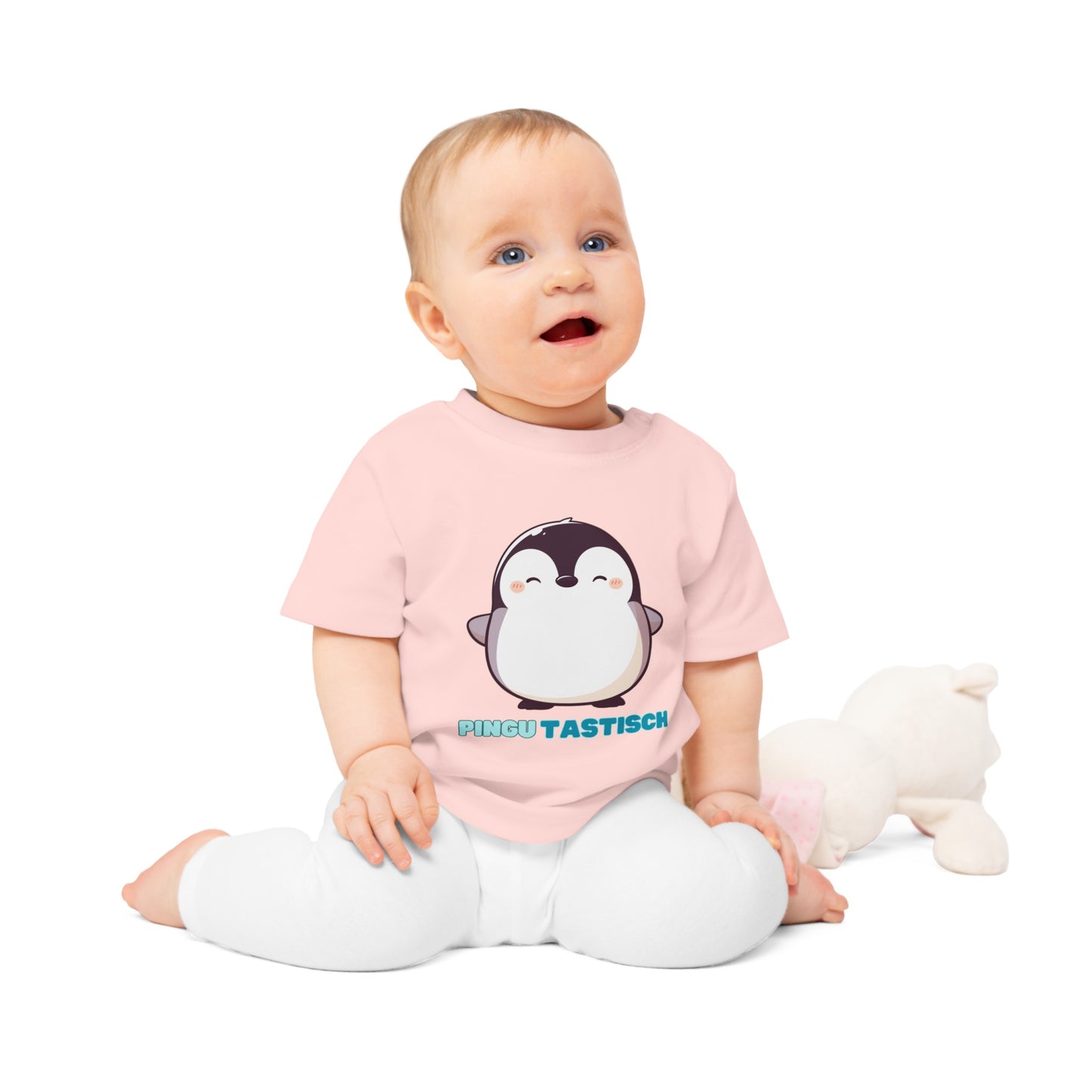 Happy Pinguin Baby T-Shirt