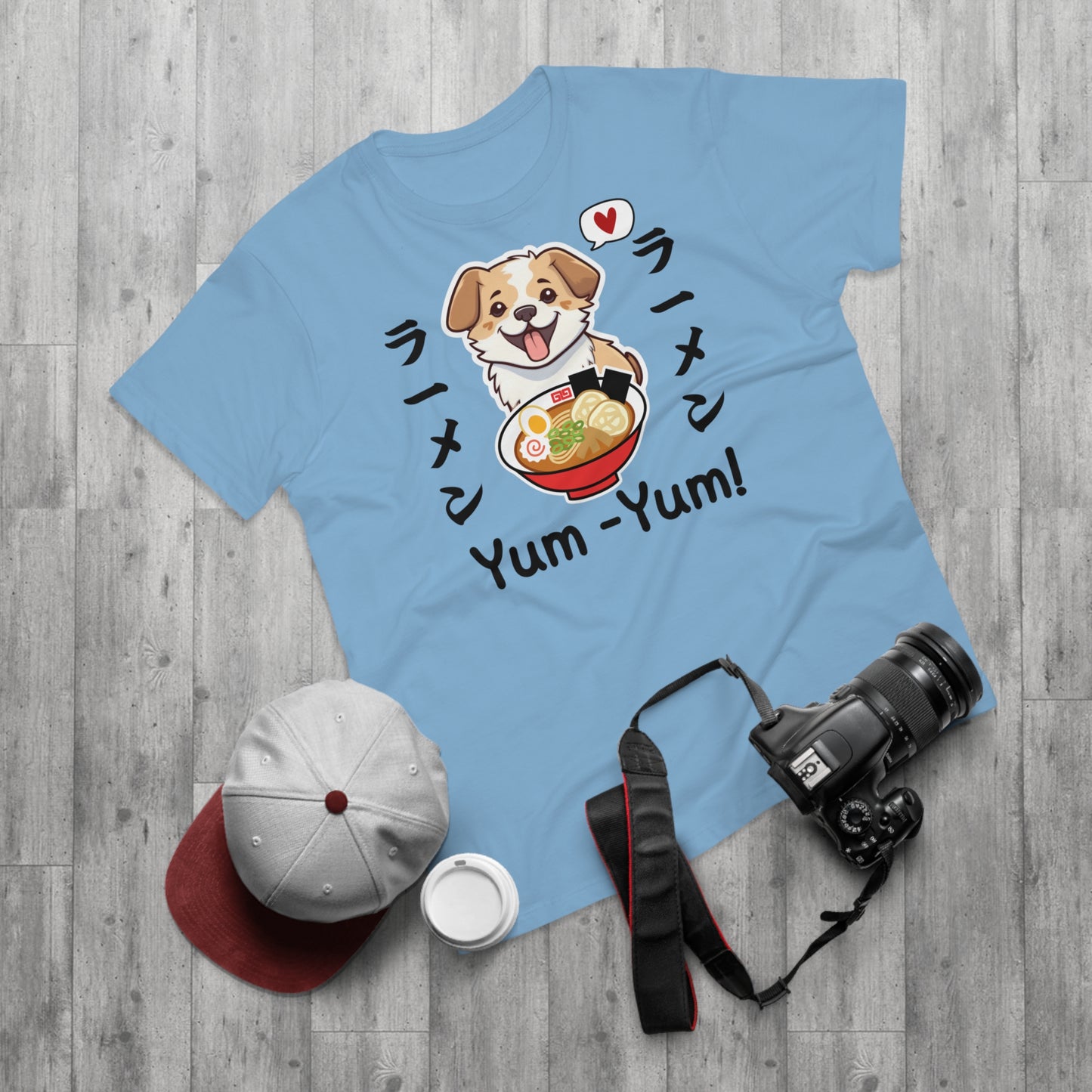 Kawaii Ramen Hund T-Shirt