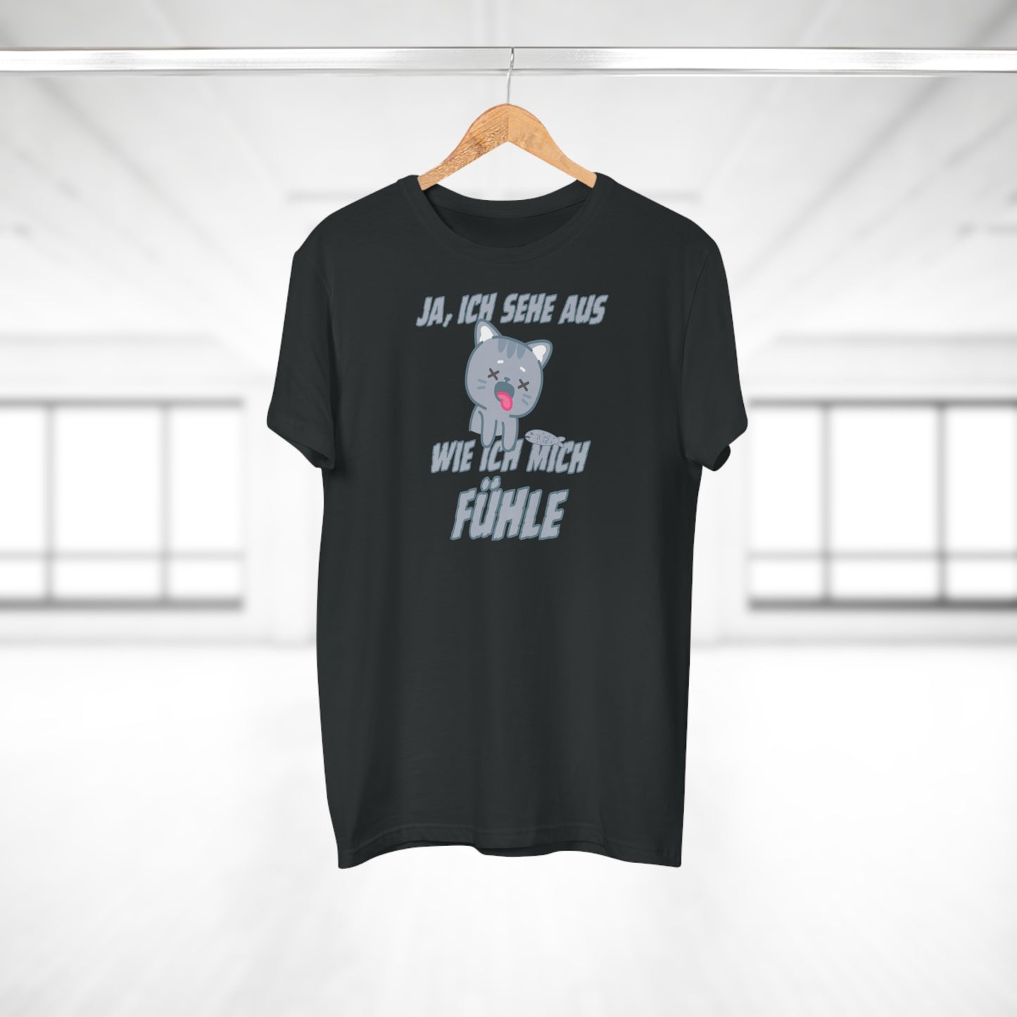 Kranke Katze T-Shirt