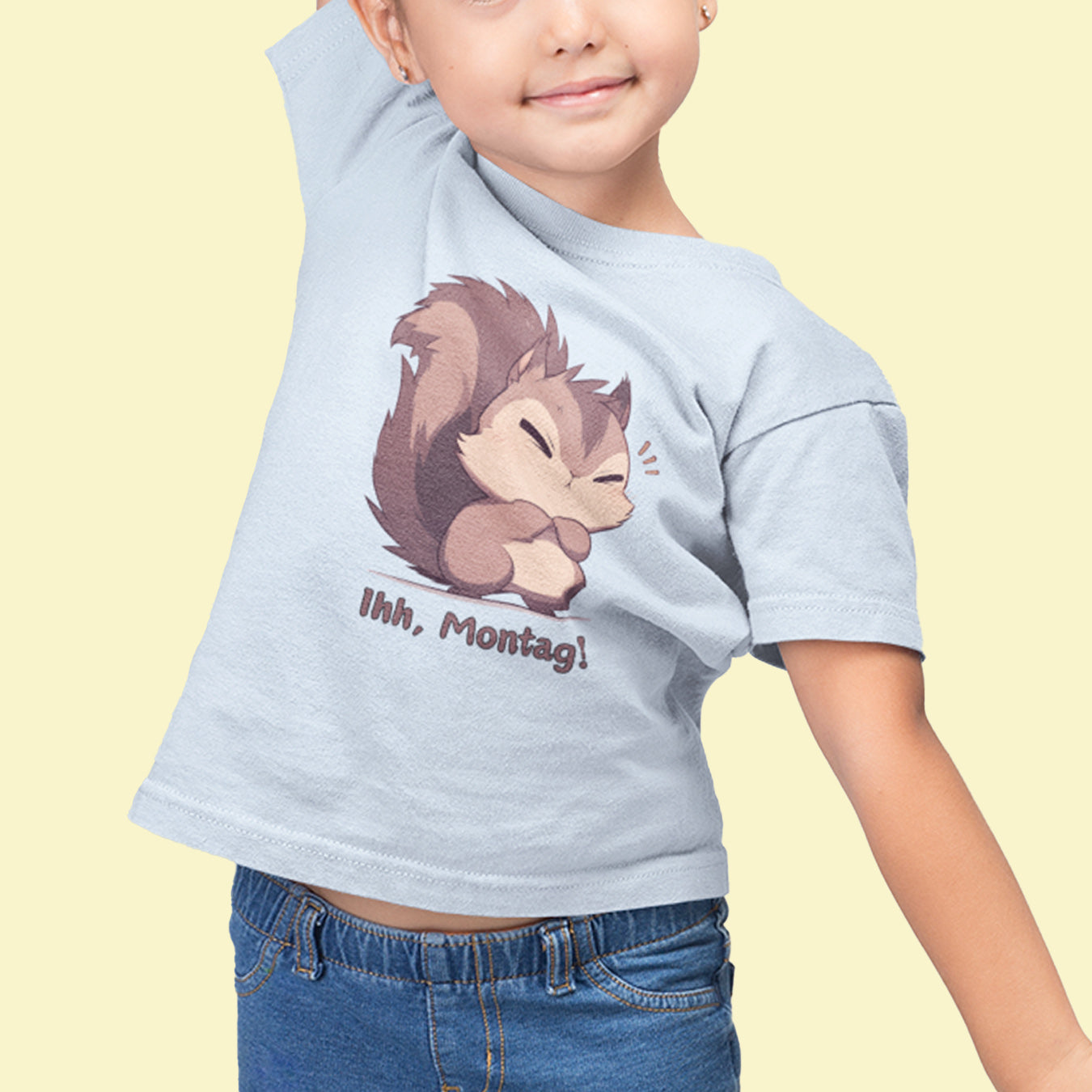 Eichhörnchen Ihh, Montag Kinder T-Shirt