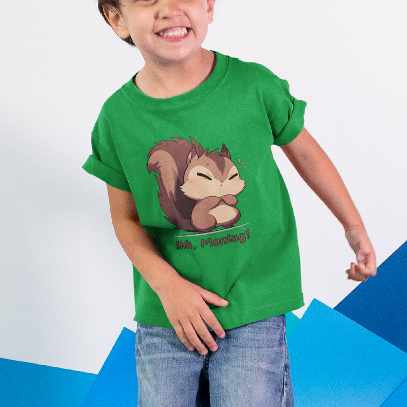Eichhörnchen Ihh, Montag Kinder T-Shirt