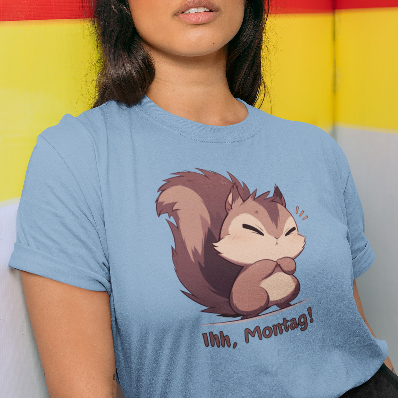 Eichhörnchen "Ihh, Montag!" T-Shirt