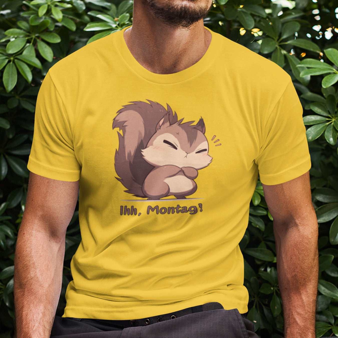 Eichhörnchen "Ihh, Montag!" T-Shirt