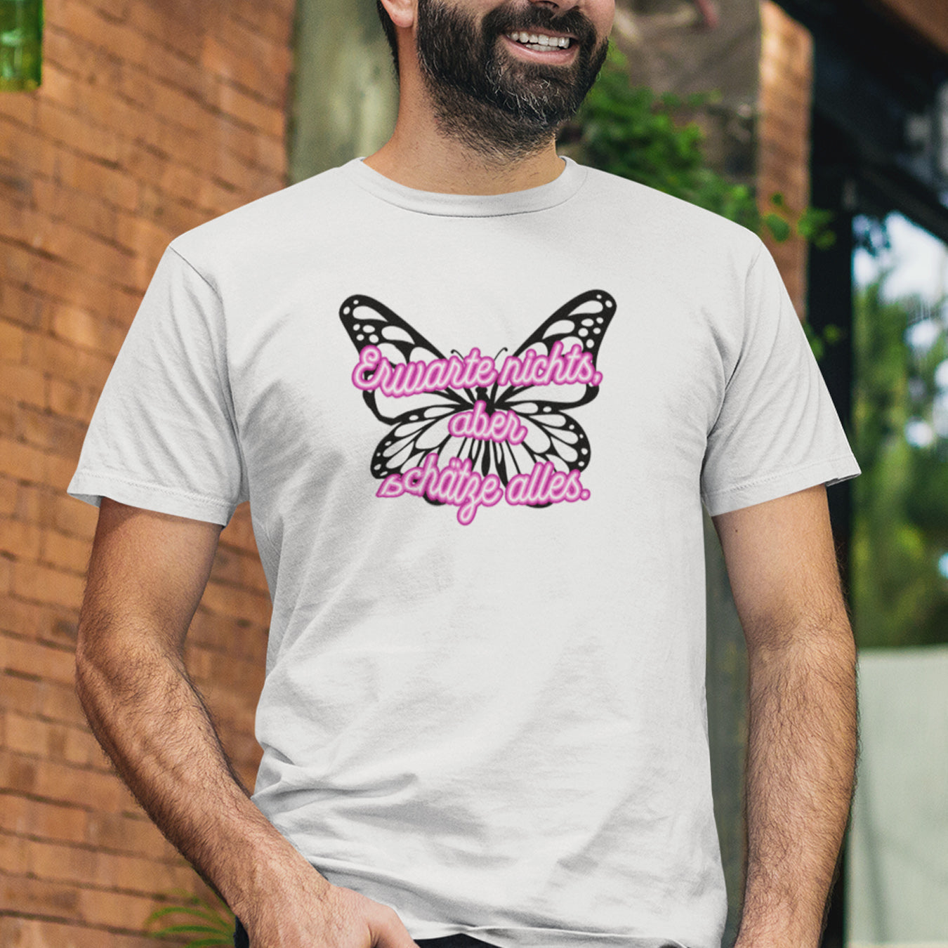 Schmetterling pink T-Shirt