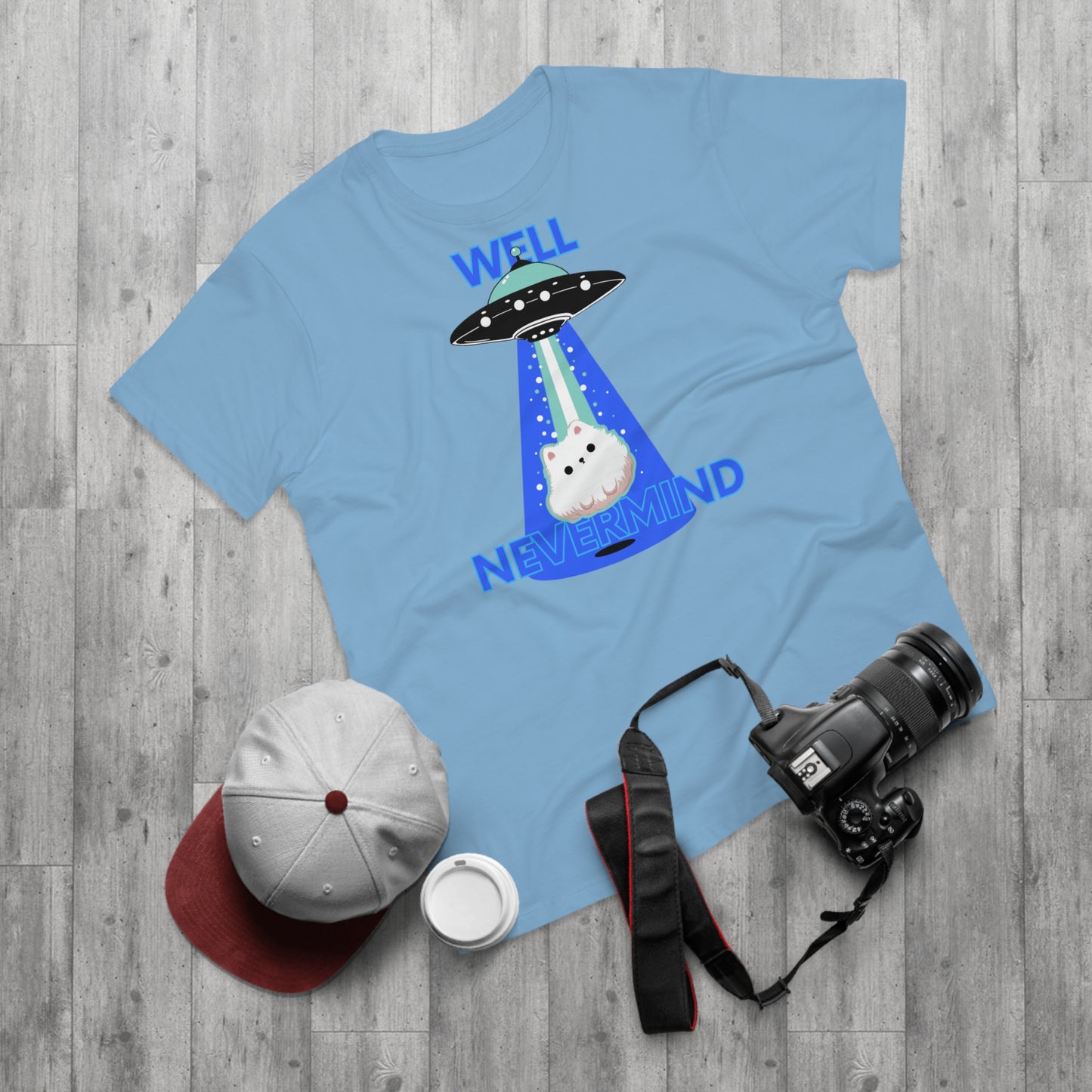 Ufo blue Beam T-Shirt