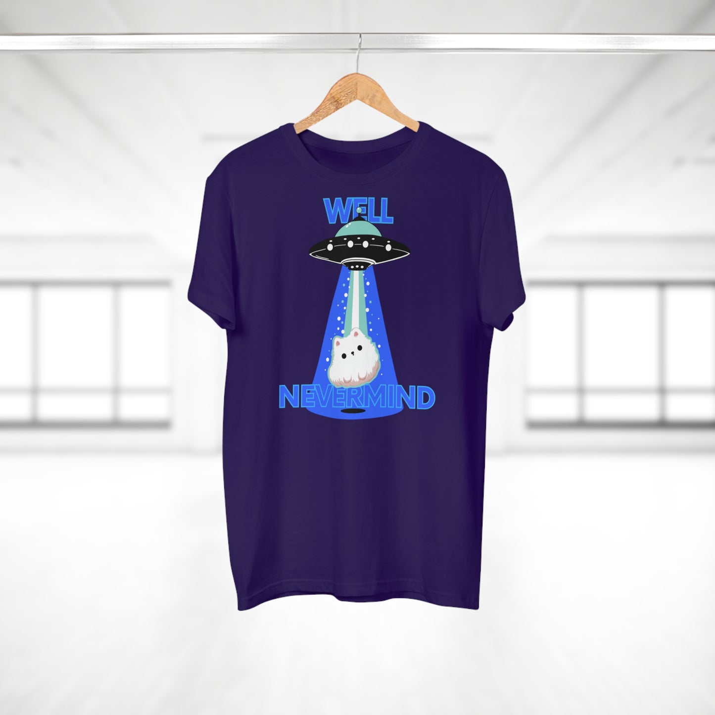 Ufo blue Beam T-Shirt