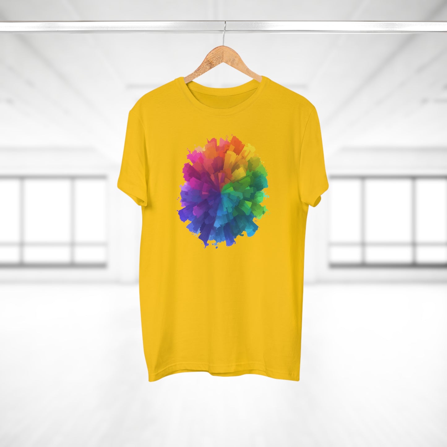 Farb splash Grafik-T-Shirt