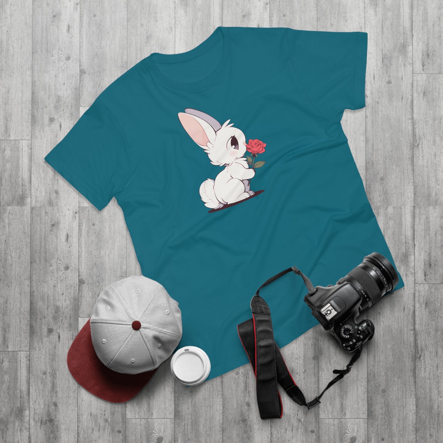 Häschen mit Rose T-Shirt