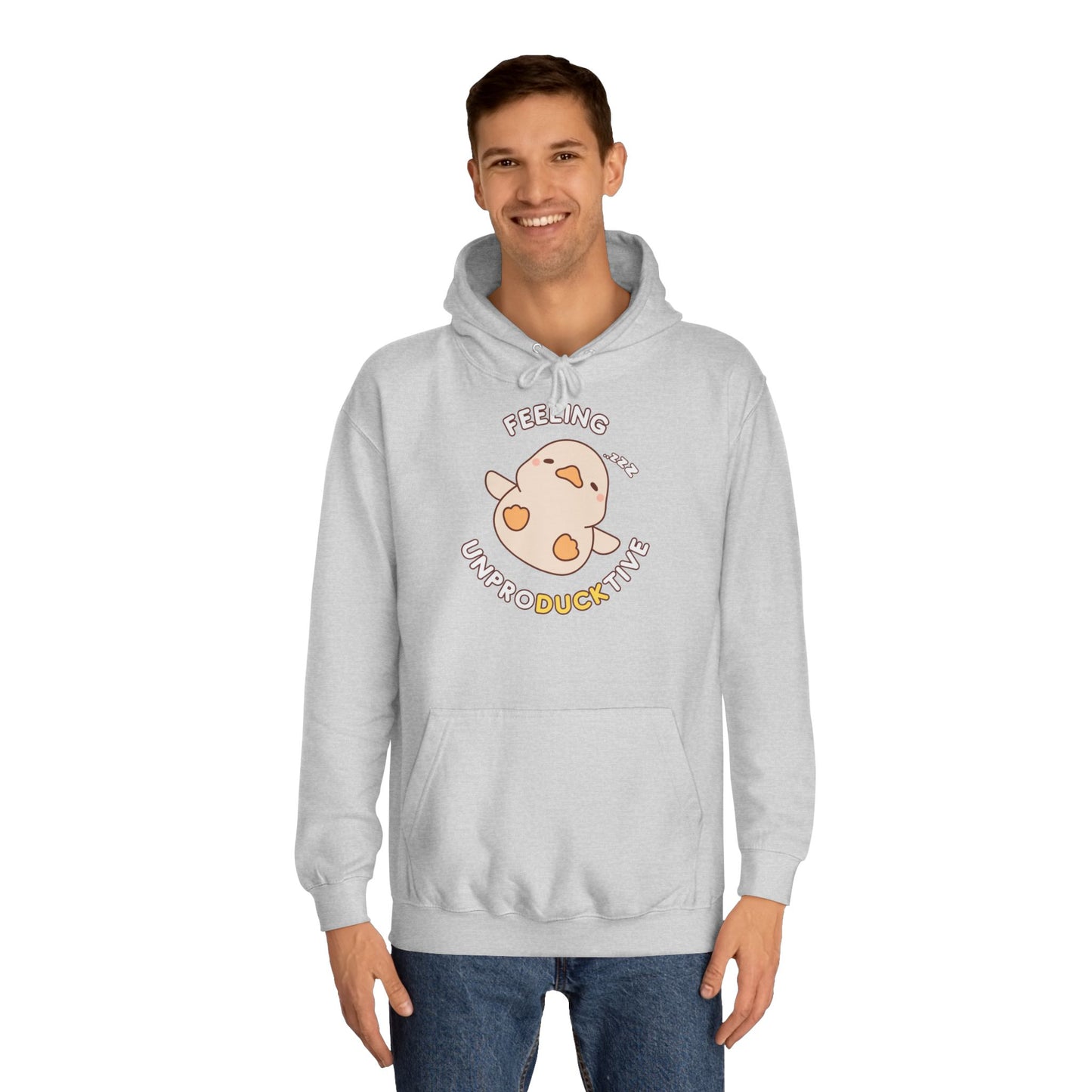 Duck feeling unproducktive Hoodie