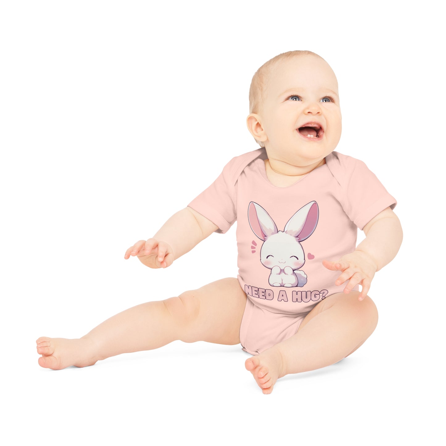 Hase need a hug Kurzarm Body