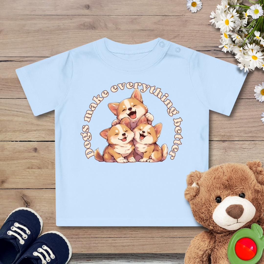 Dog Corgi Baby T-Shirt