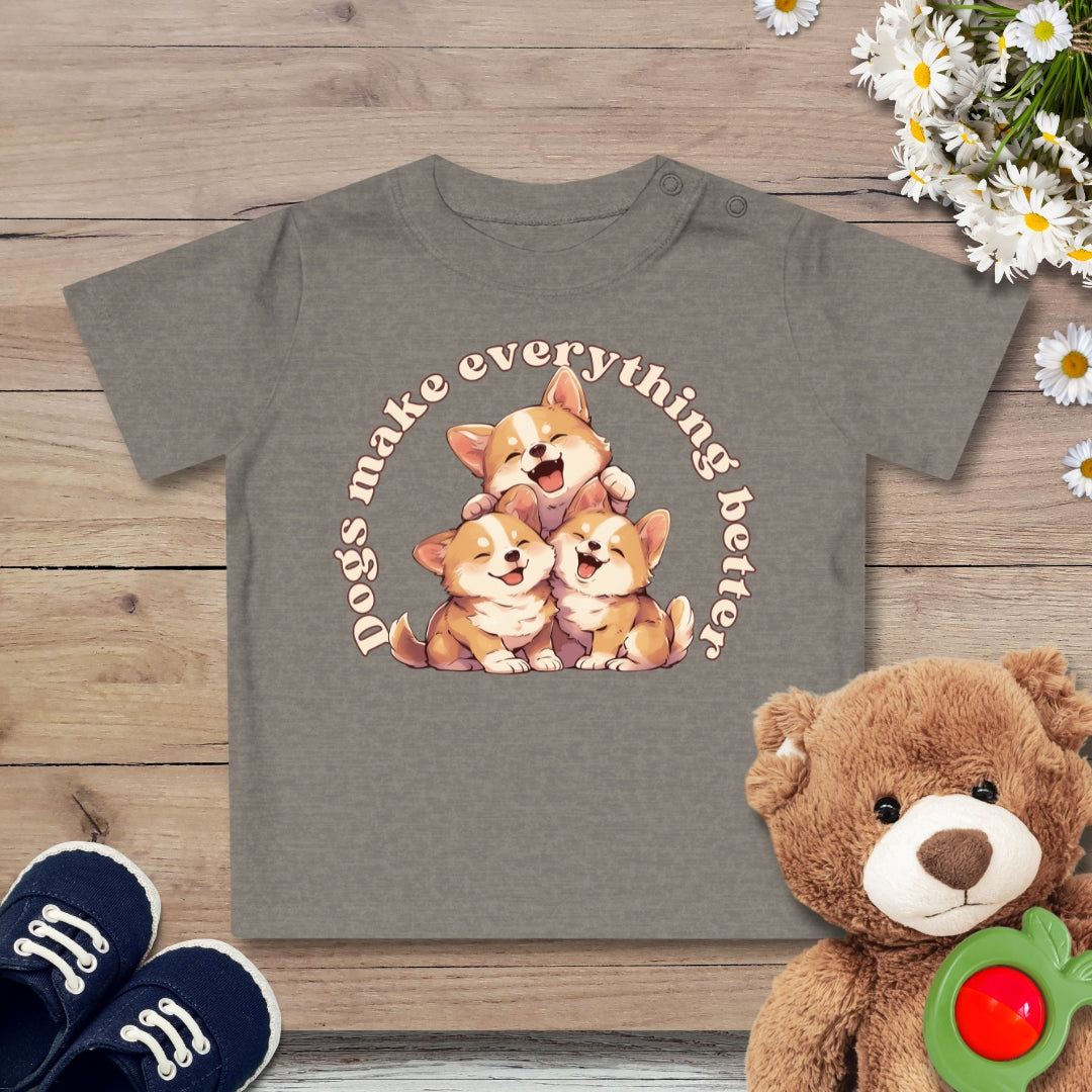 Dog Corgi Baby T-Shirt