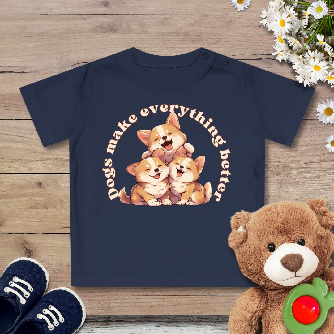 Dog Corgi Baby T-Shirt