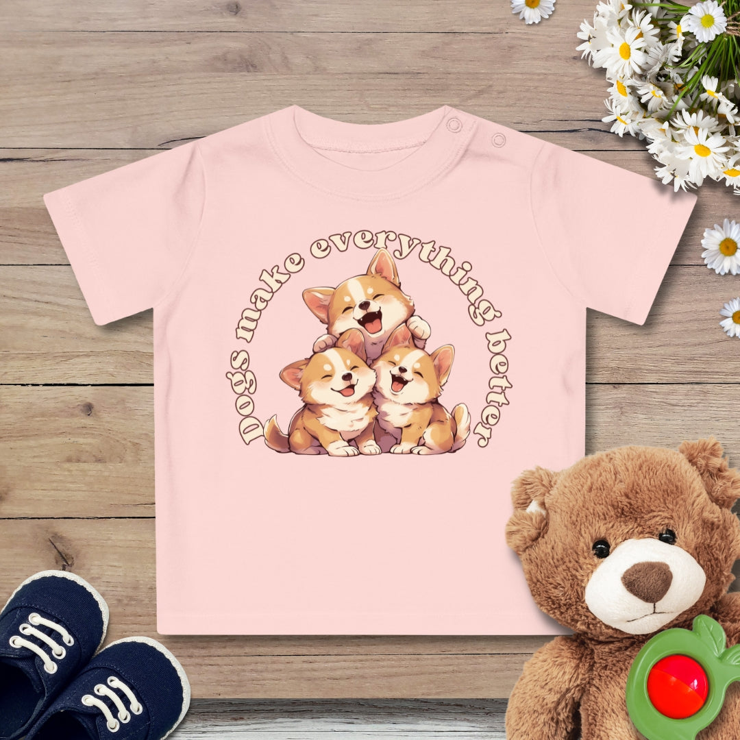 Dog Corgi Baby T-Shirt