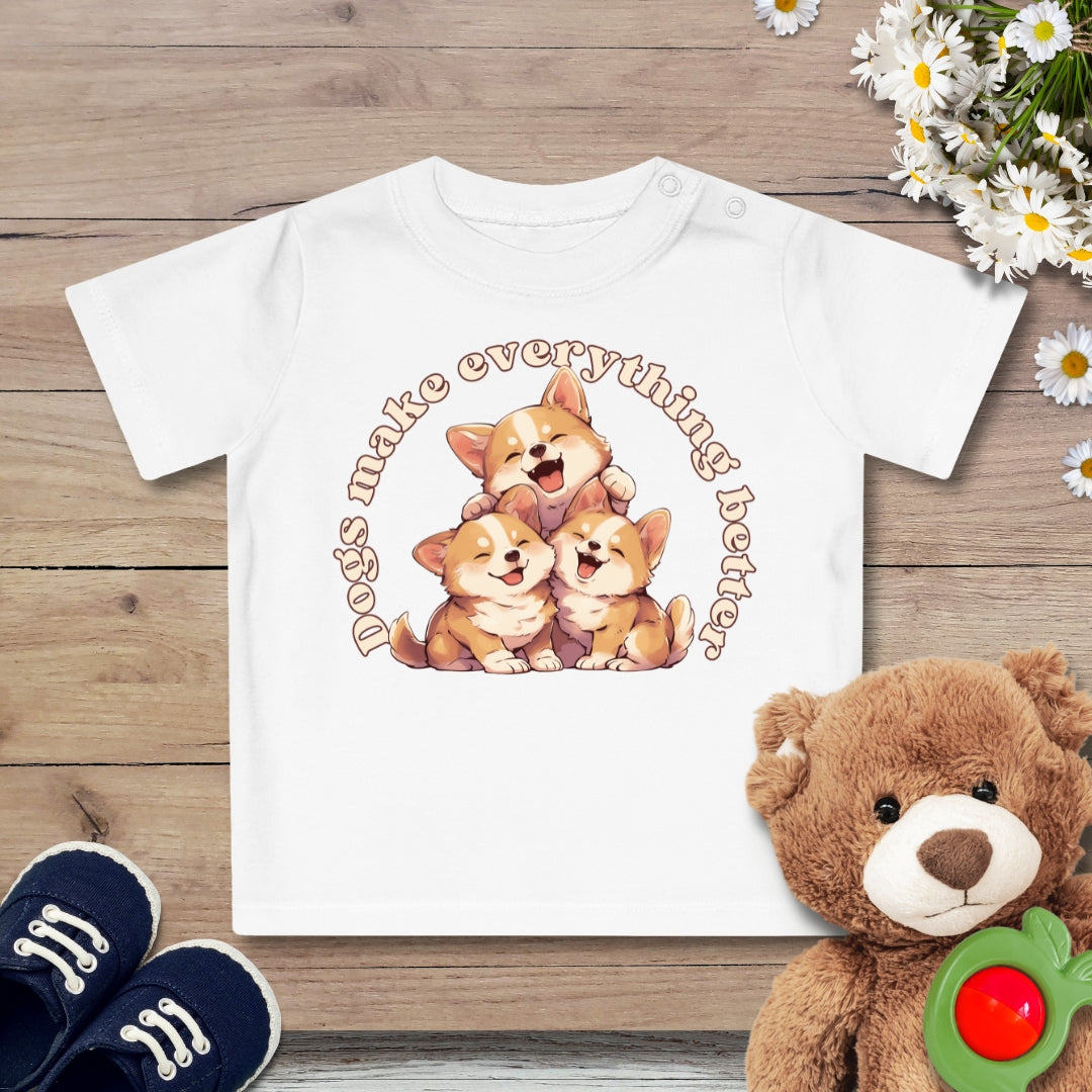 Dog Corgi Baby T-Shirt