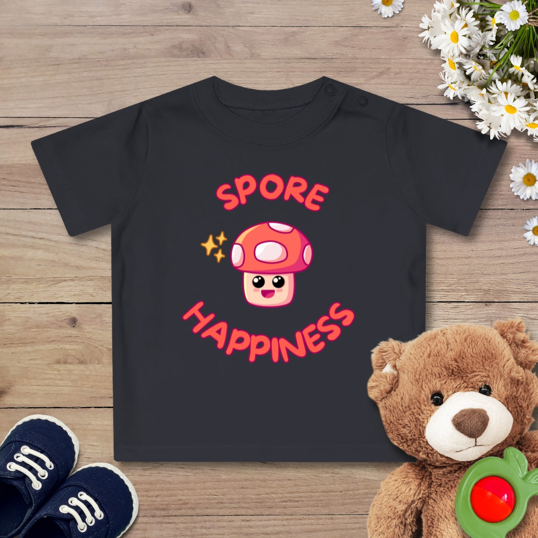 Pilz spore happiness Baby T-Shirt