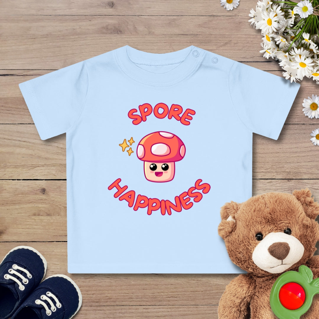 Pilz spore happiness Baby T-Shirt