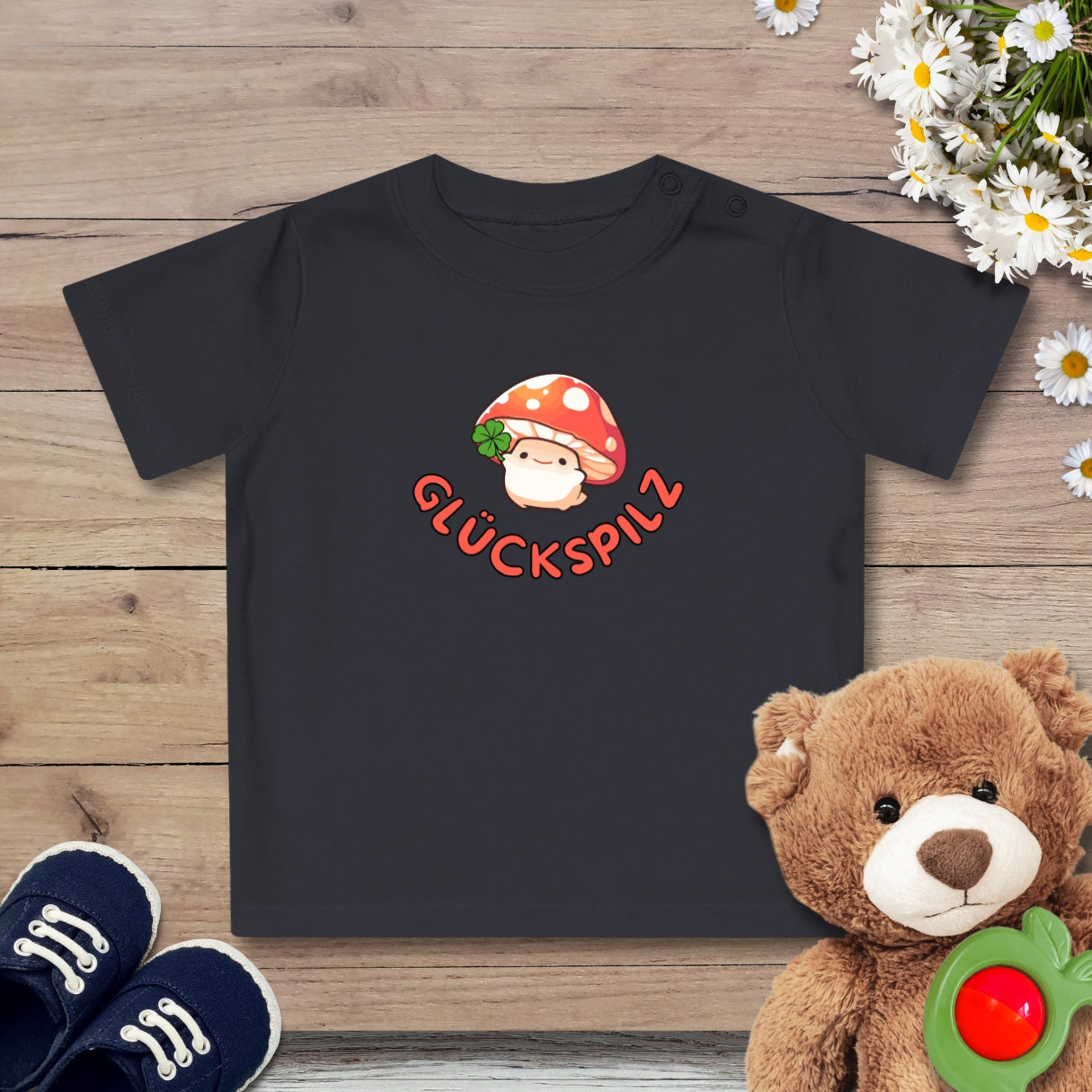 Glückspilz Baby T-Shirt