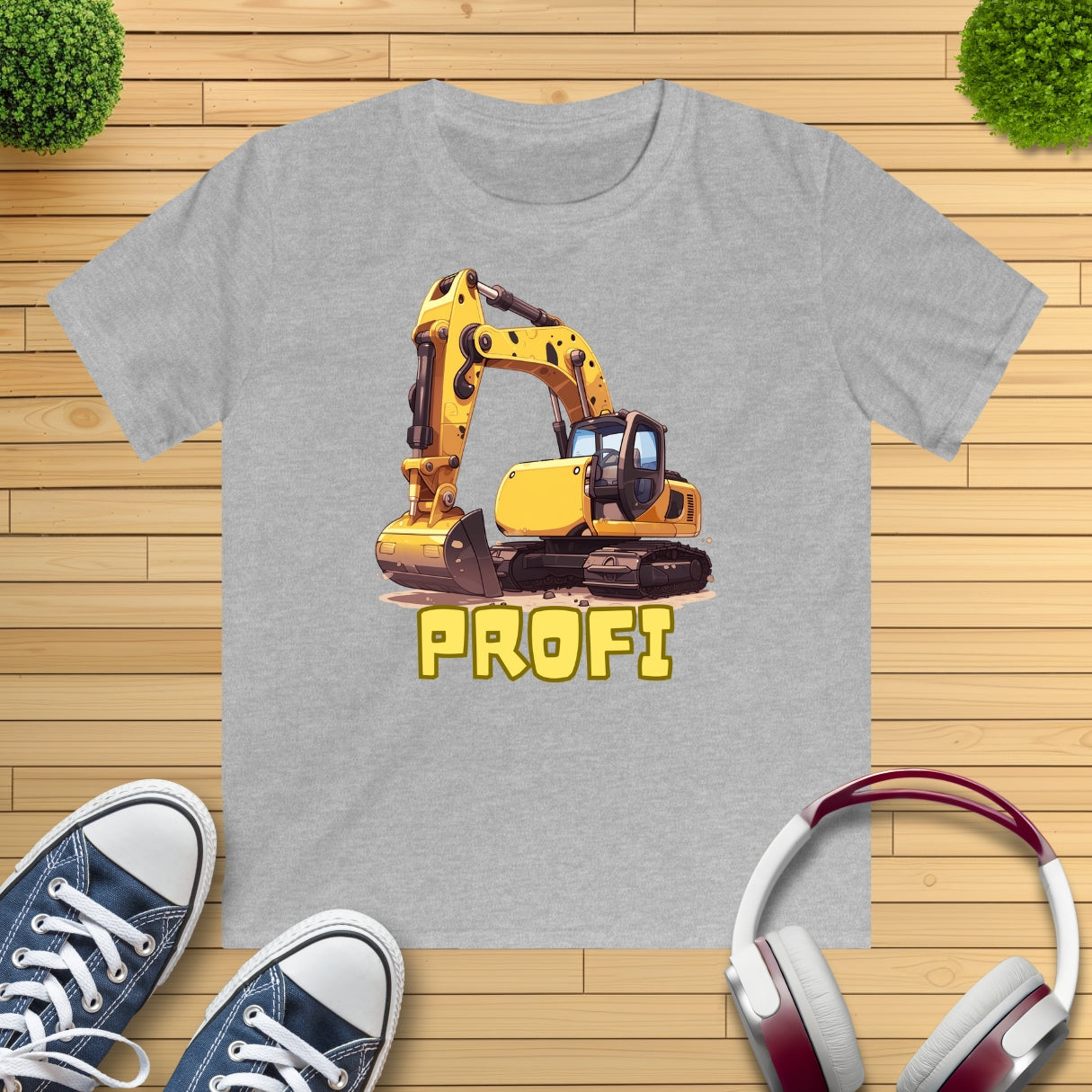 Bagger Profi Kinder T-Shirt