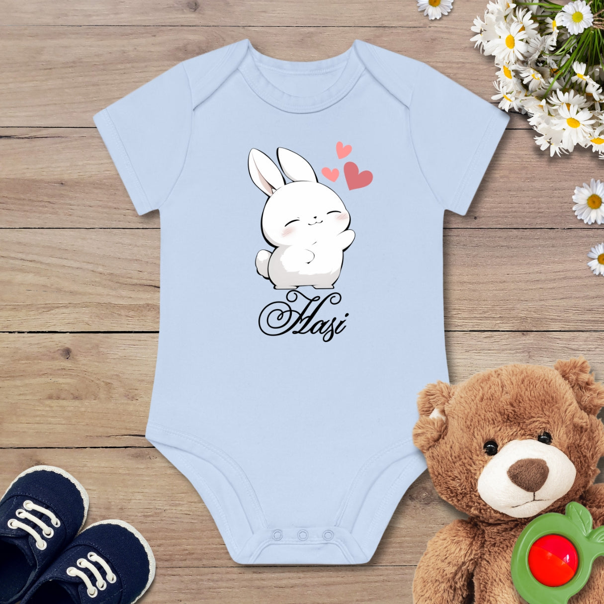 Bunny Hasi Kurzarm Body