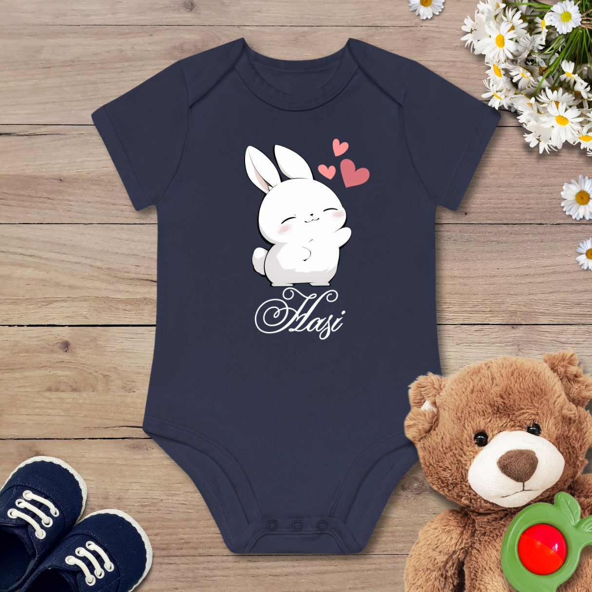Bunny Hasi Kurzarm Body