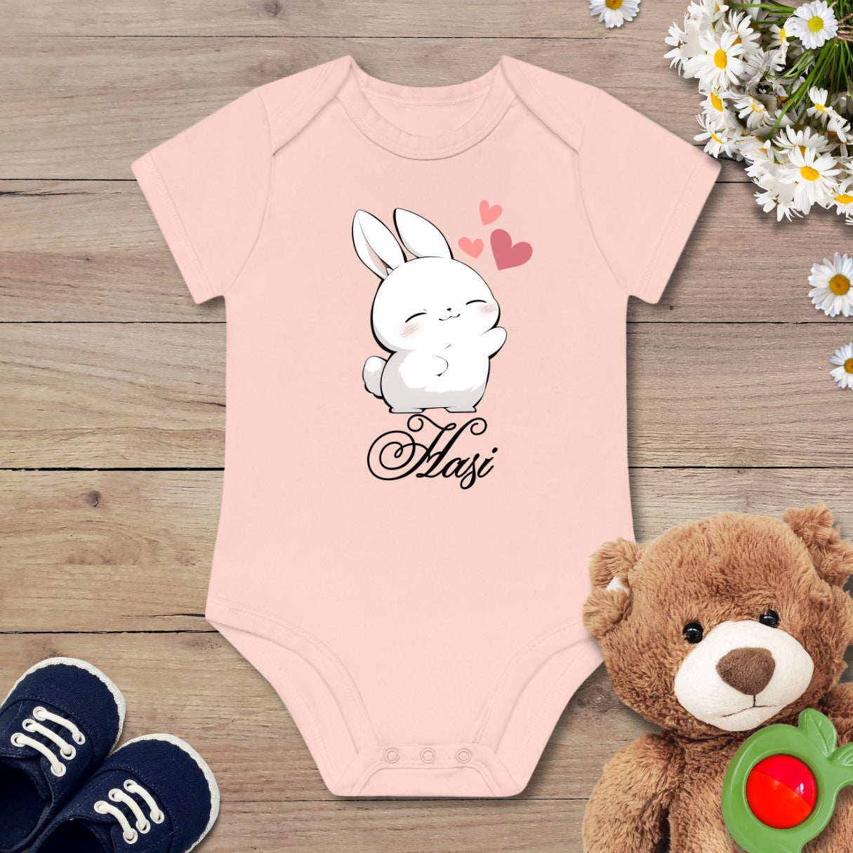 Bunny Hasi Kurzarm Body