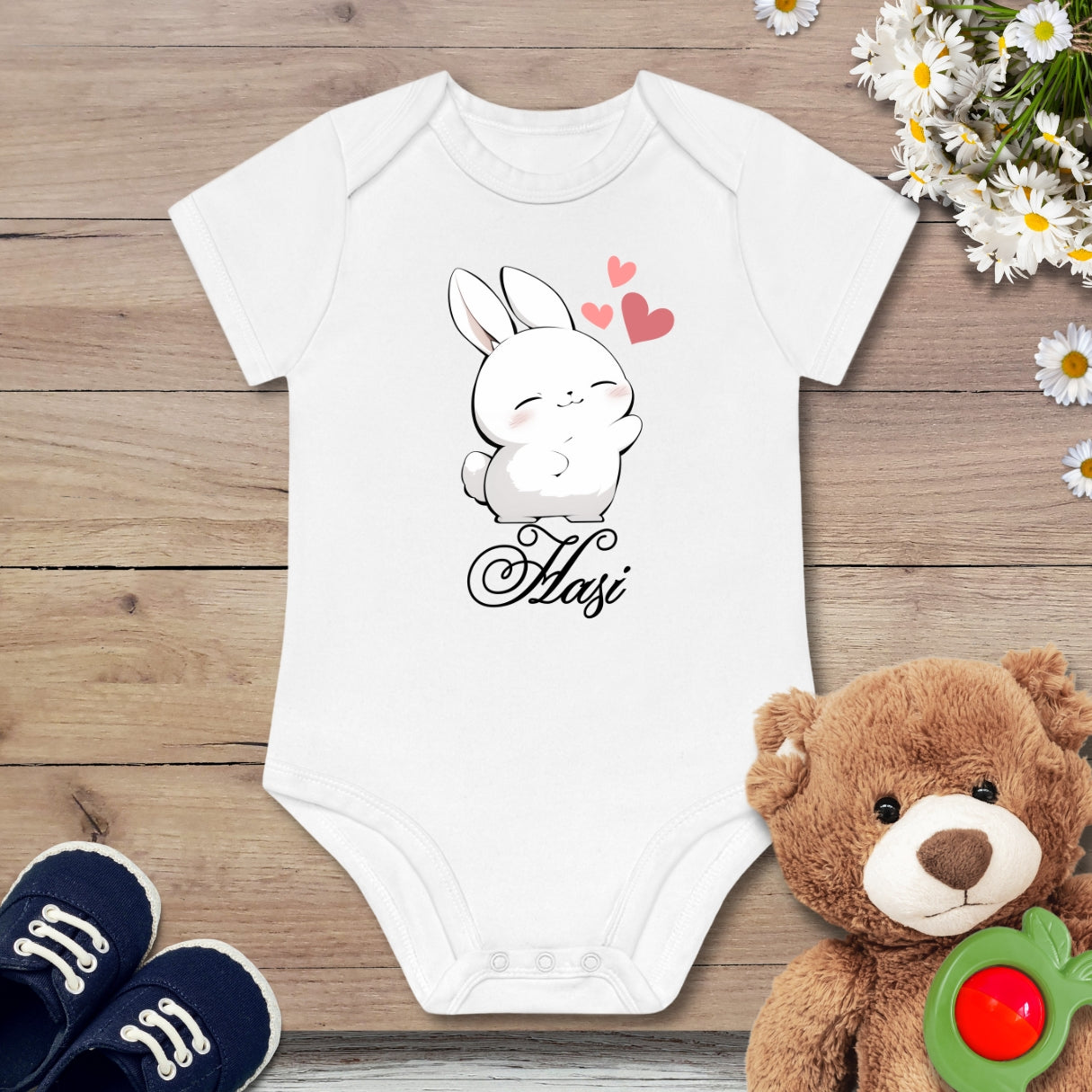 Bunny Hasi Kurzarm Body