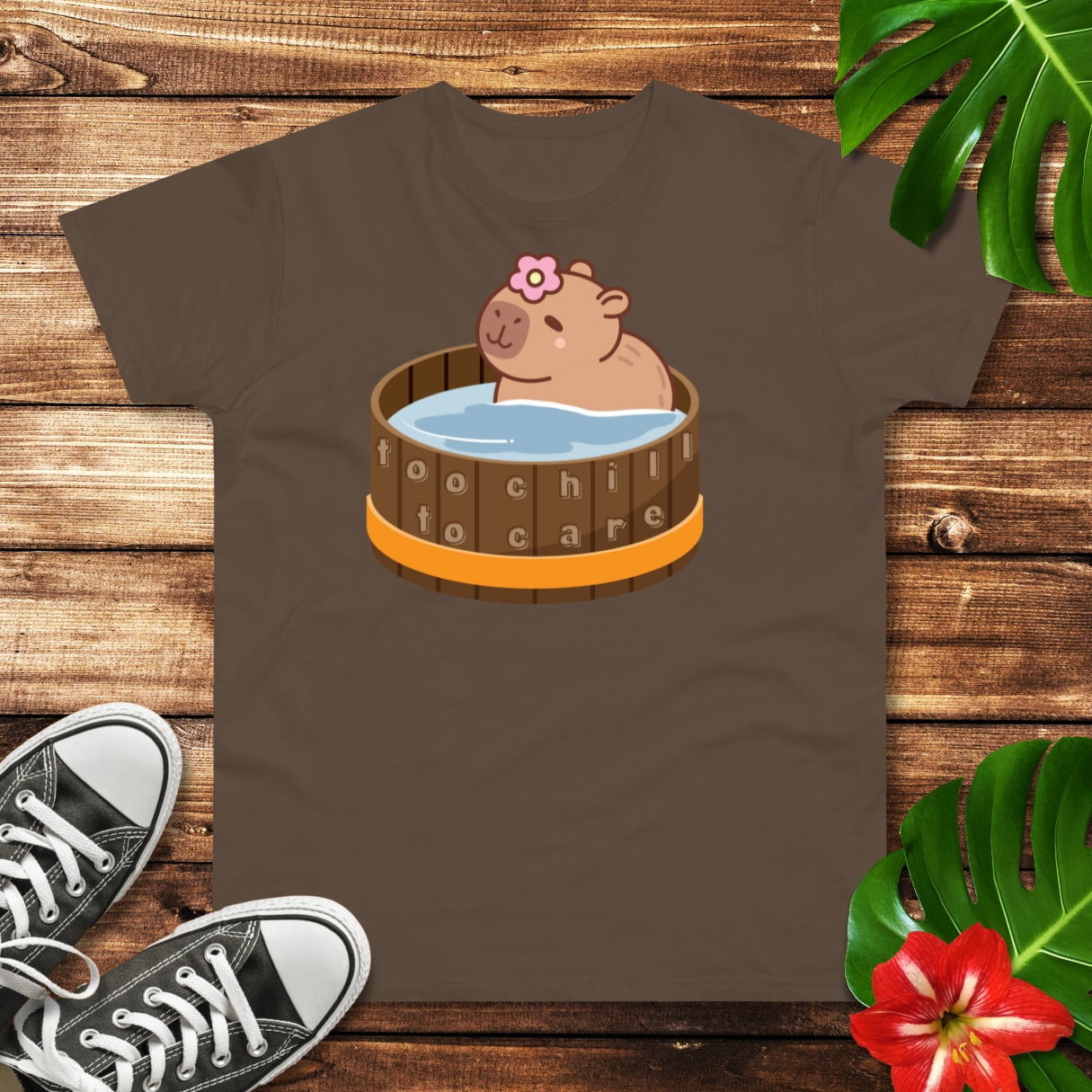 Capybara chill pott T-Shirt