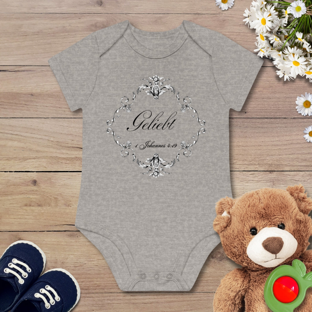 Geliebt Christlicher Kurzarm Body