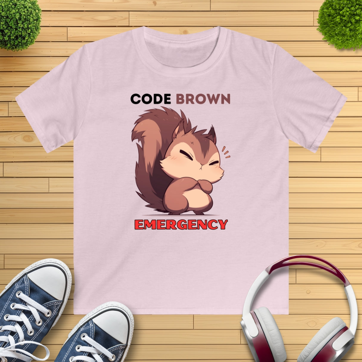Eichhörnchen Notfall Kinder T-Shirt