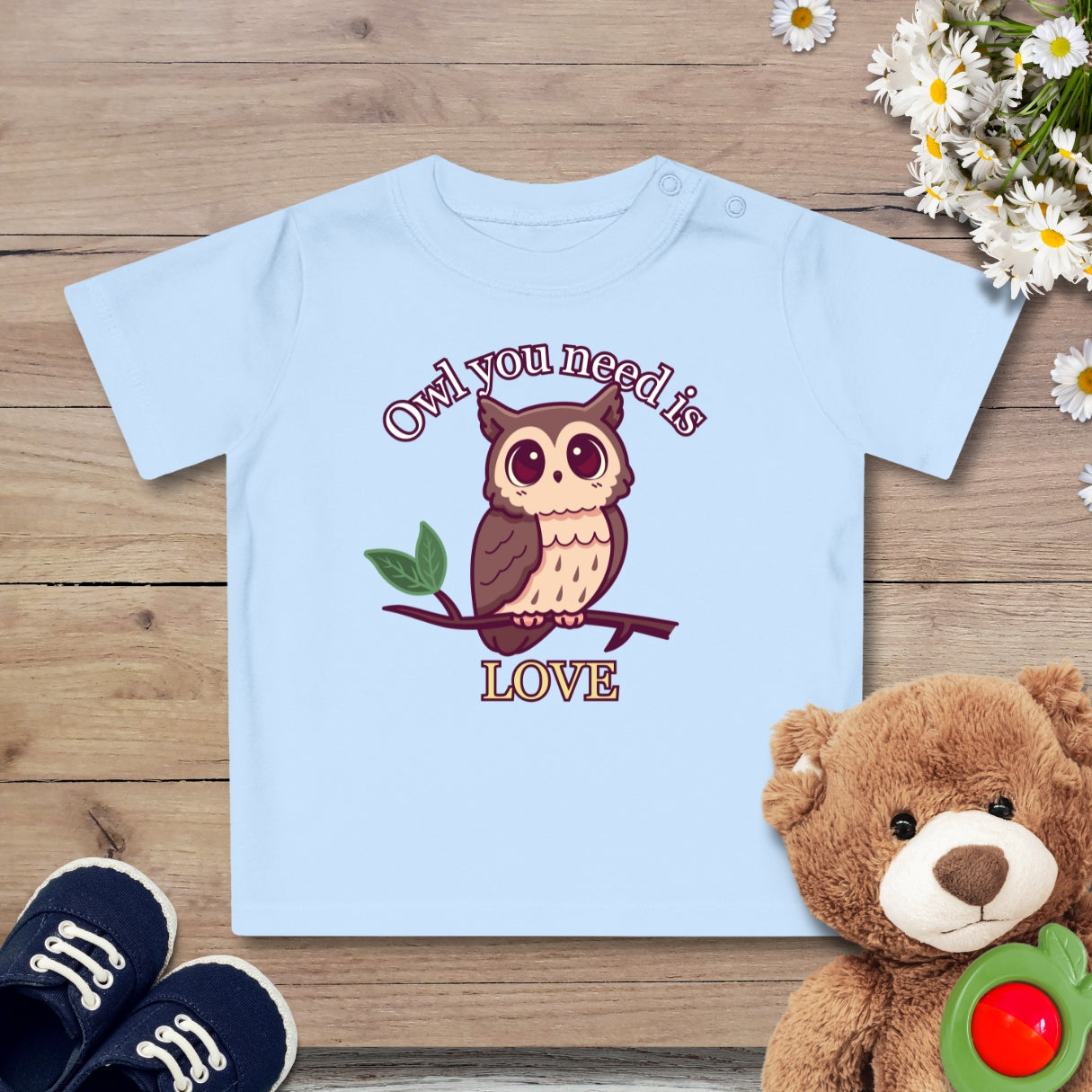 Eule Love Baby T-Shirt