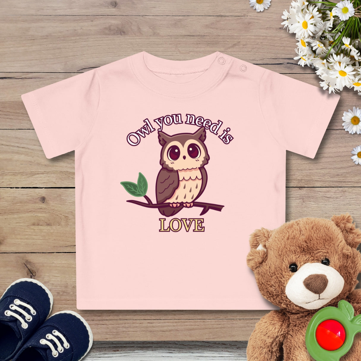 Eule Love Baby T-Shirt