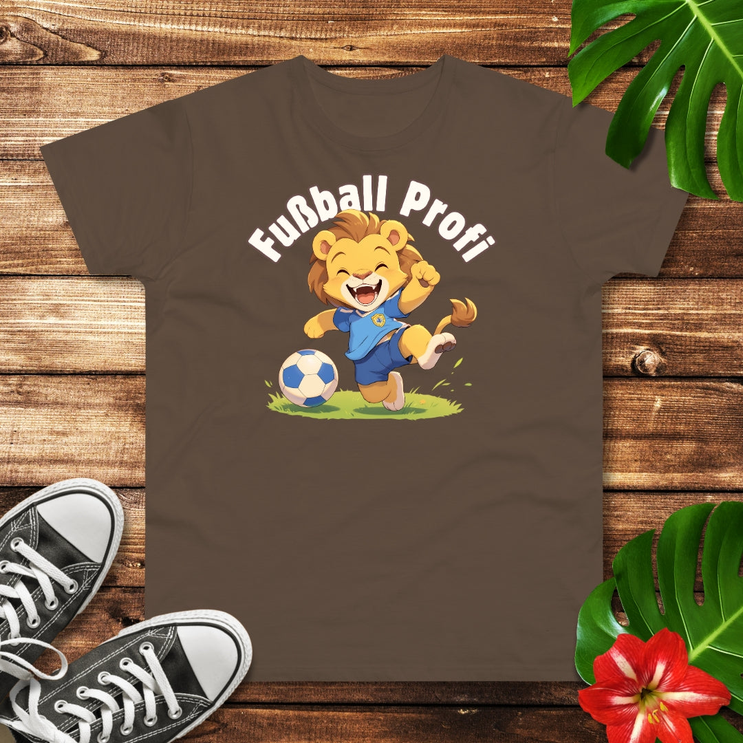 Fußball Profi Löwe T-Shirt
