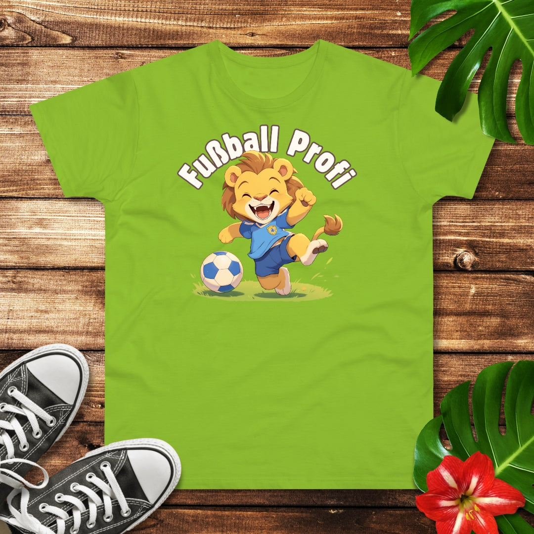 Fußball Profi Löwe T-Shirt