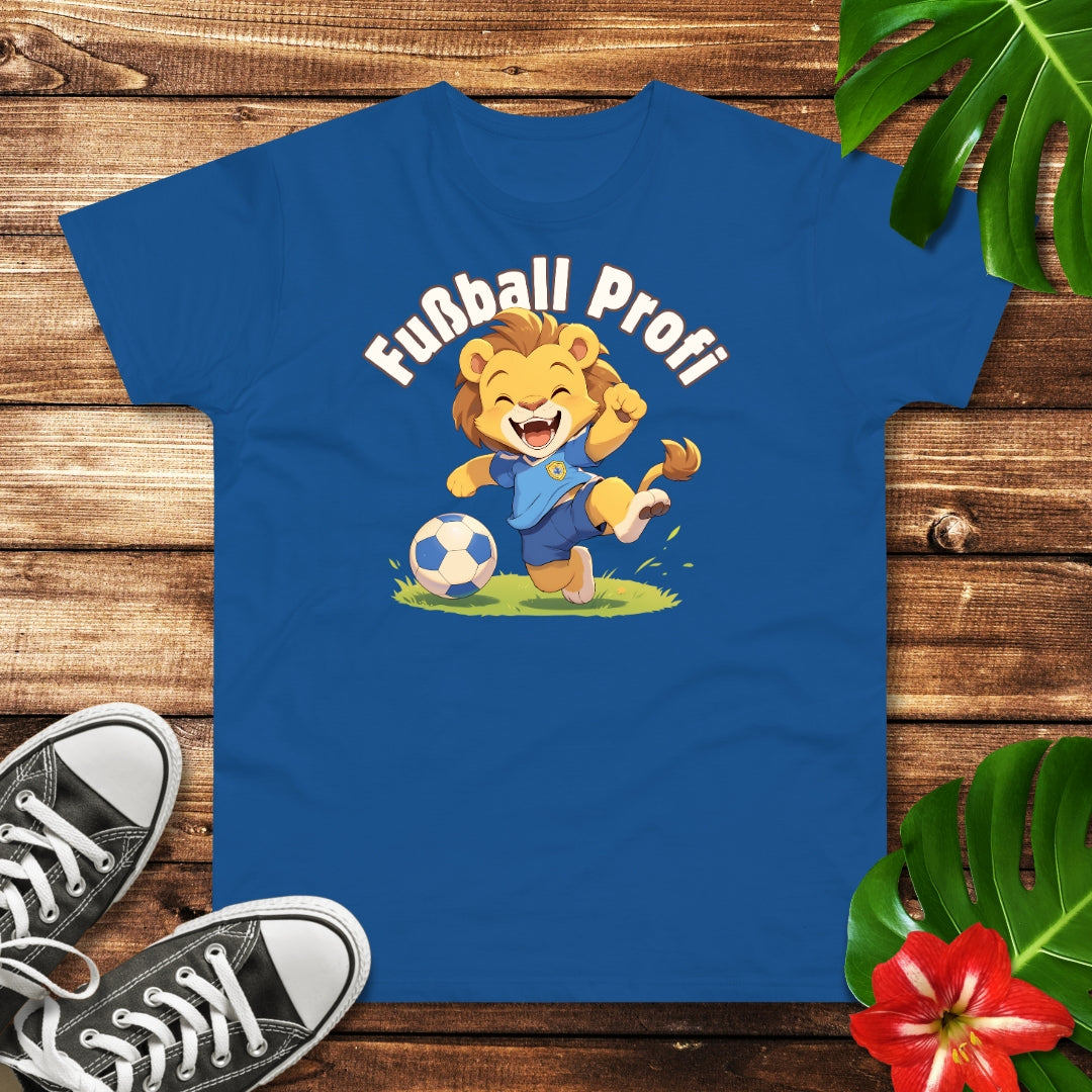 Fußball Profi Löwe T-Shirt