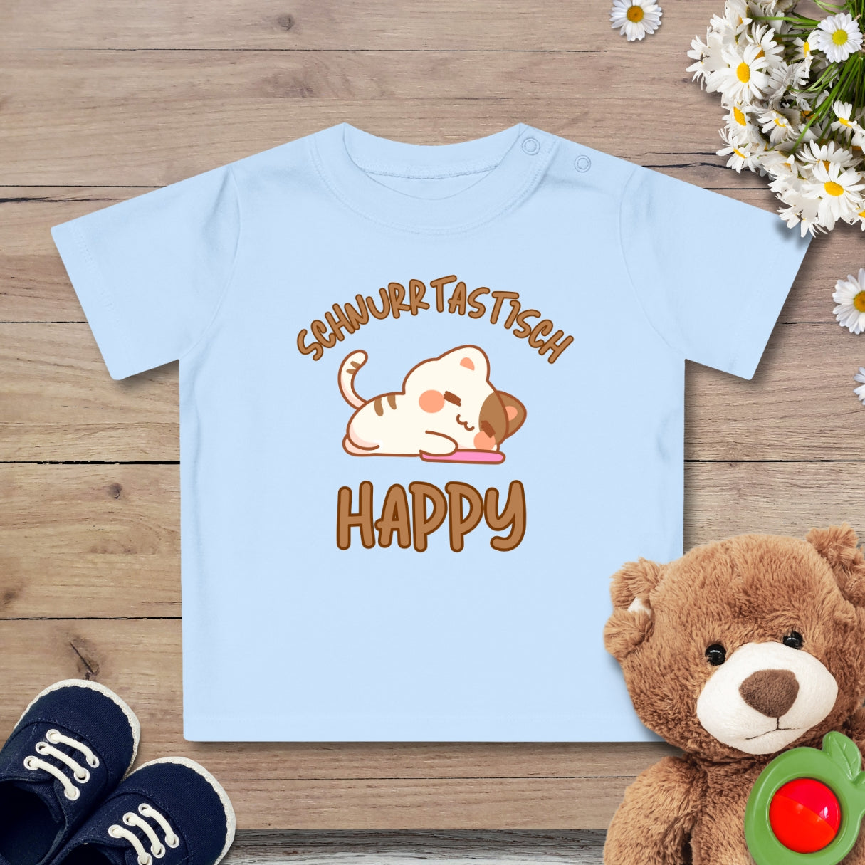 Happy Katze Baby T-Shirt