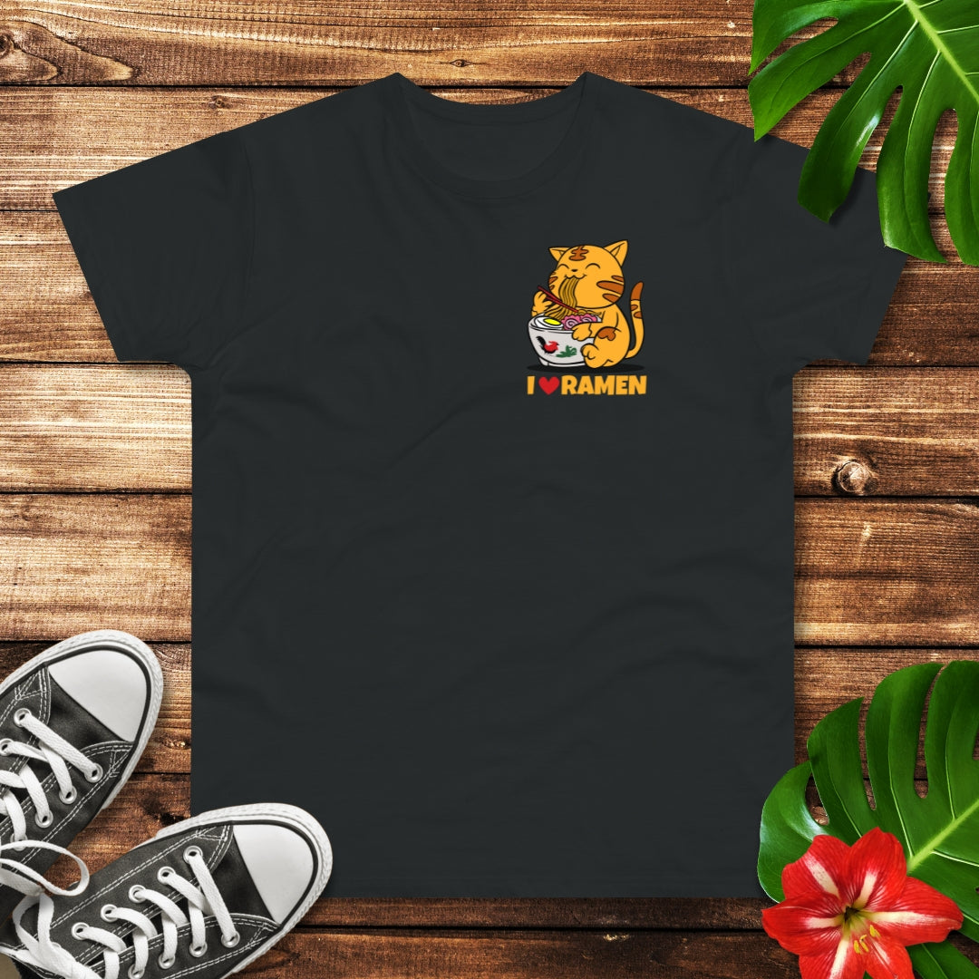Love Ramen Katze T-Shirt