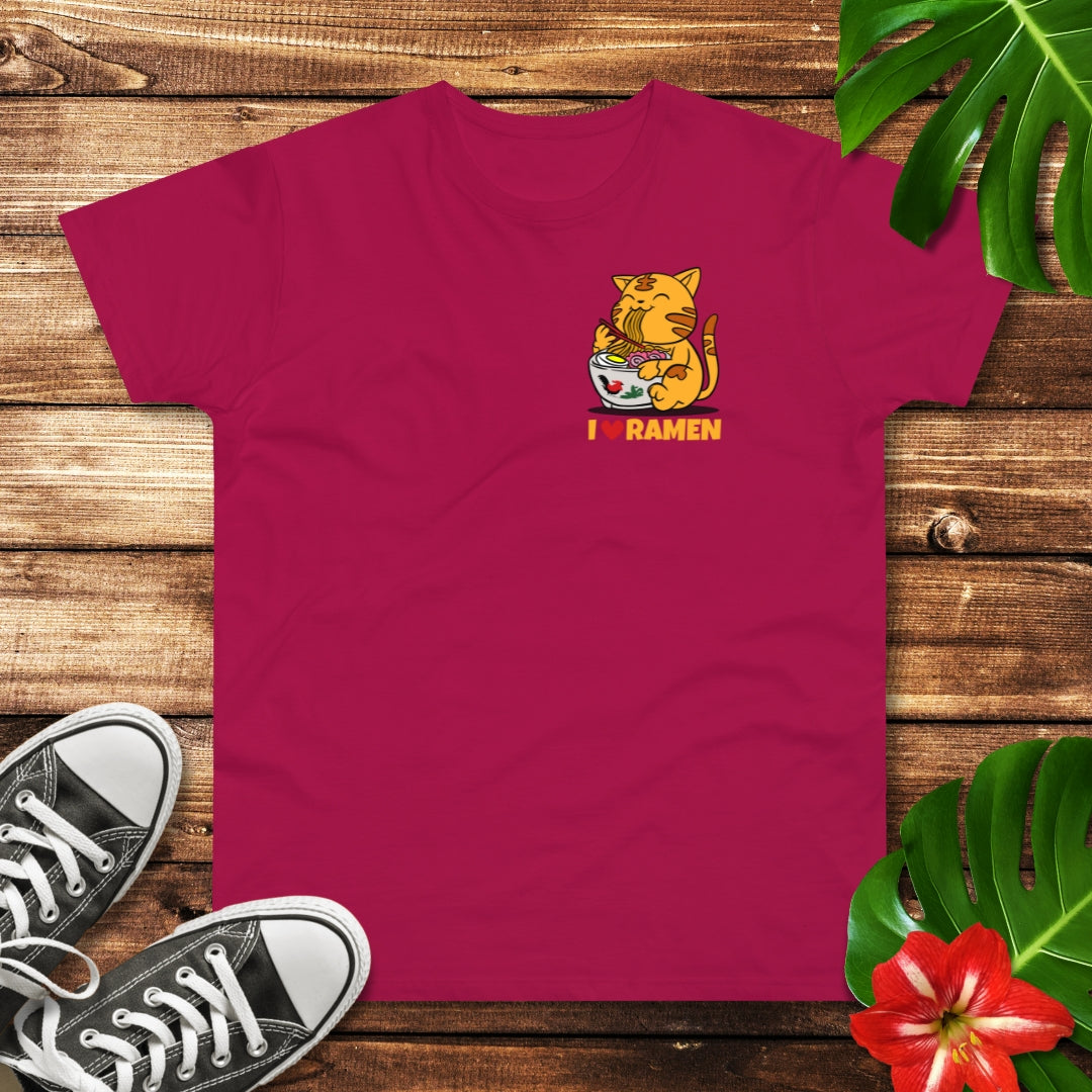 Love Ramen Katze T-Shirt