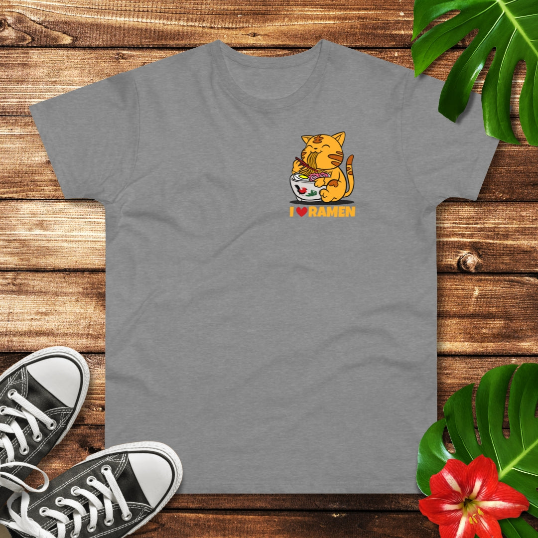 Love Ramen Katze T-Shirt