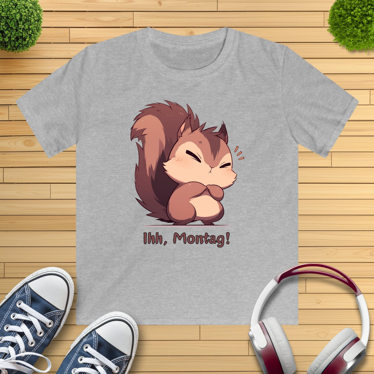 Eichhörnchen Ihh, Montag Kinder T-Shirt
