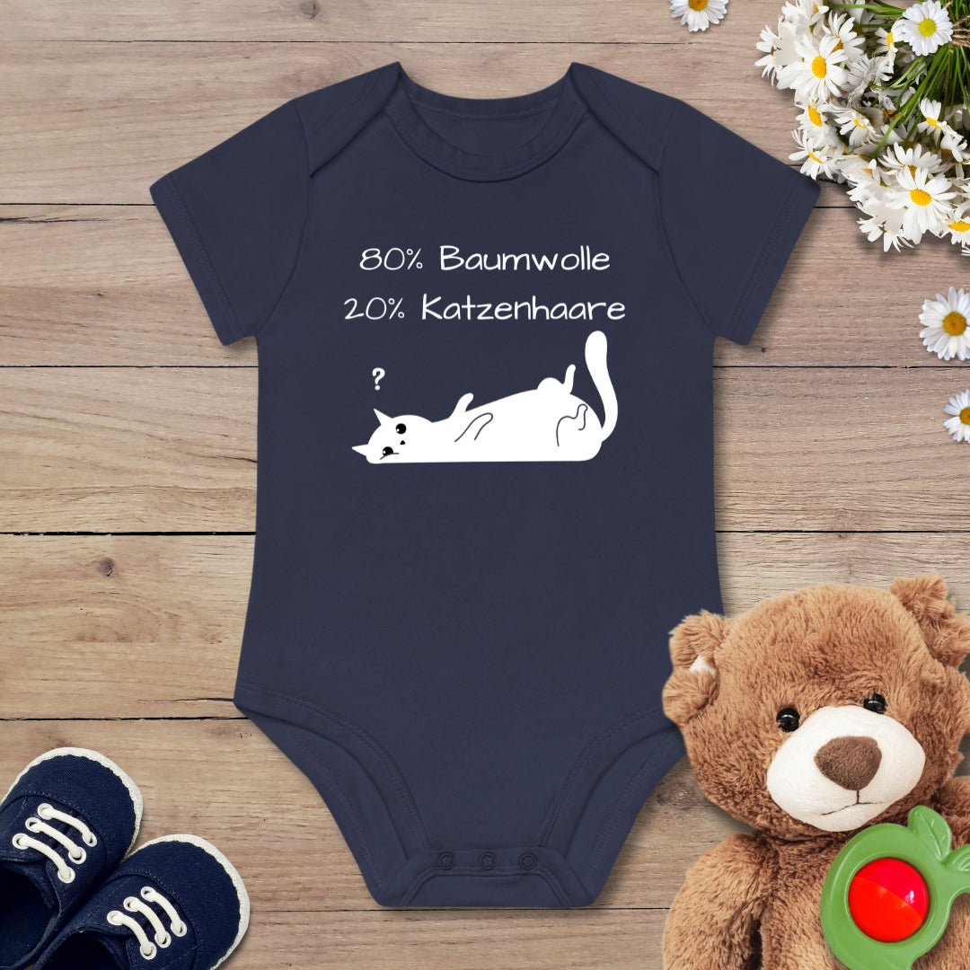 funny cat Kurzarm Body
