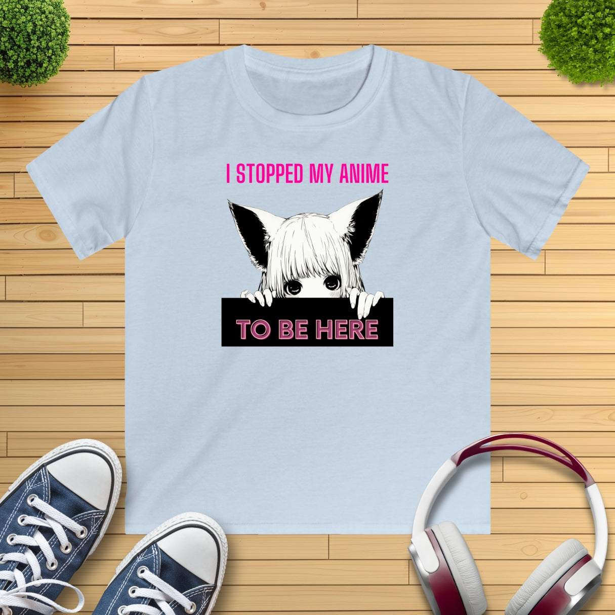 Manga Girl Kinder T-Shirt
