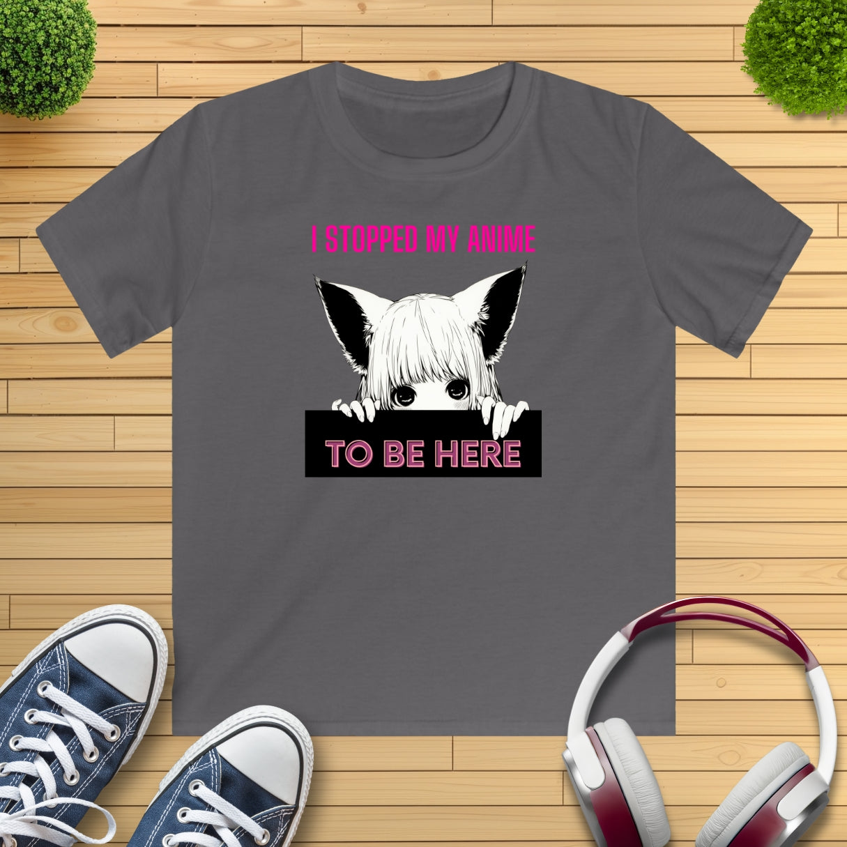 Manga Girl Kinder T-Shirt